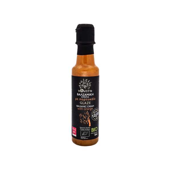 ΒΑΛΣΑΜΙΚΟ ΚΡΕΜΑ ΜΕ ΠΟΡΤΟΚΑΛΙ BIO GLAZE v4vita 200ml