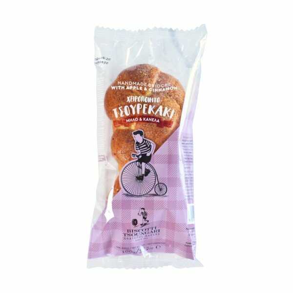 ΤΣΟΥΡΕΚΑΚΙ ΓΕΜ. ΜΕ ΜΑΡΜΕΛΑΔΑ ΜΗΛΟ BISCOTTI TSOUNGARI 100gr