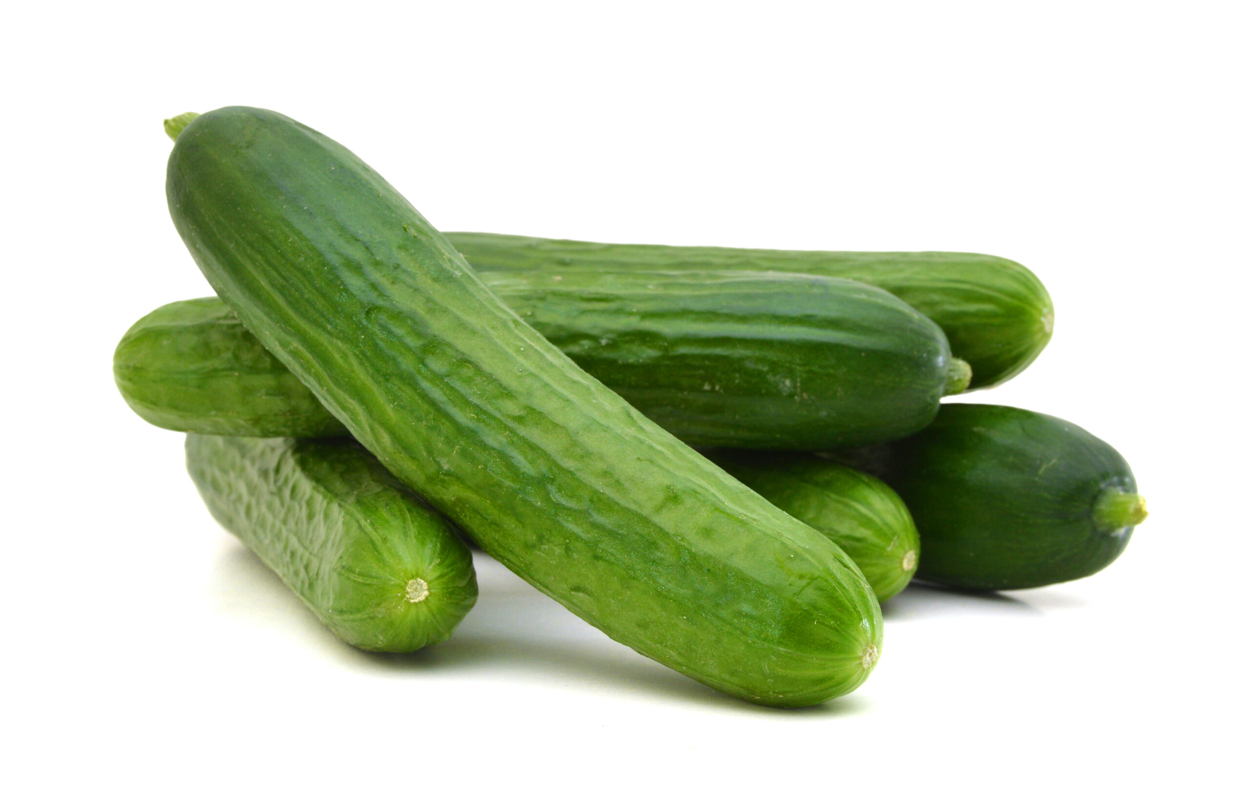 Fresh,Cucumbers,Isolated,On,White ΑΓΓΟΥΡΑΚΙΑ ΤΥΜΠΑΚΙΟΥ - Image 1