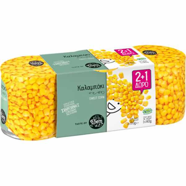 ΓΛΥΚΟ ΚΑΛΑΜΠΟΚΙ ΕΔΕΜ 170gr 2+1 ΔΩΡΟ