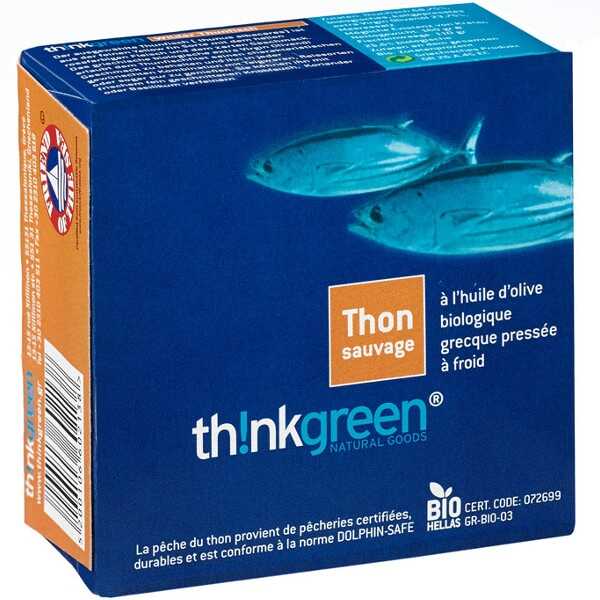 ΤΟΝΟΣ ΣΕ ΒΙΟ ΕΛΑΙΟΛΑΔΟ YELLOW FIN FOS THINK GREEN 160gr