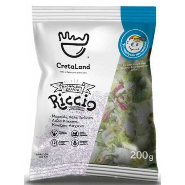 ΣΑΛΑΤΑ RICCIO CRETA LAND 200gr