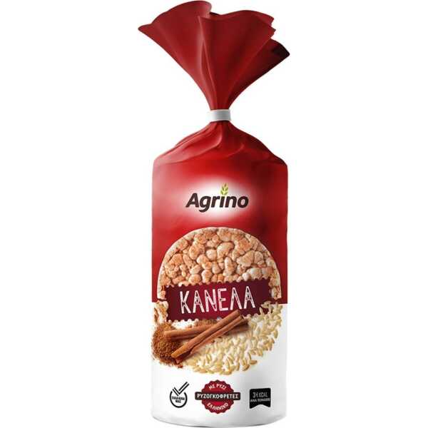 ΡΥΖΟΓΚΟΦΡΕΤΕΣ AGRINO Χ.ΓΛΟΥΤΕΝΗ ΜΕ ΚΑΝΕΛΑ 115gr