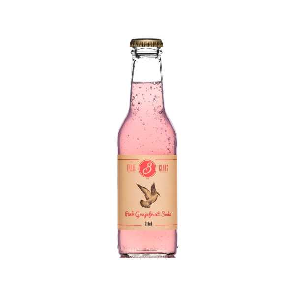 ΑΝΑΨΥΚΤΙΚΟ THREE CENTS GRAPEFRUIT 200ml