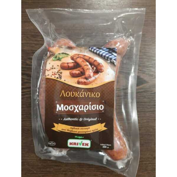 ΛΟΥΚΑΝΙΚΟ ΜΟΣΧΑΡΙΣΙΟ 300gr KRIVEK