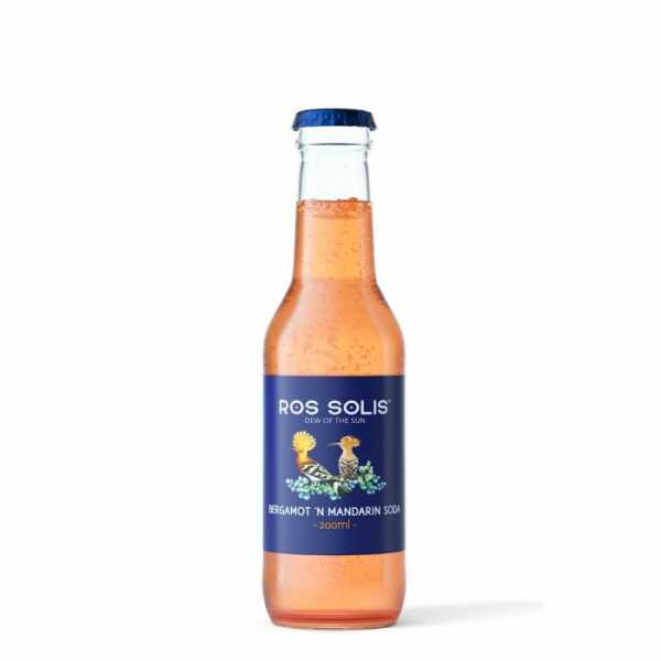 ΣΟΔΑ BERGAMOT AND MANDARIN ROS SOLIS 200ml