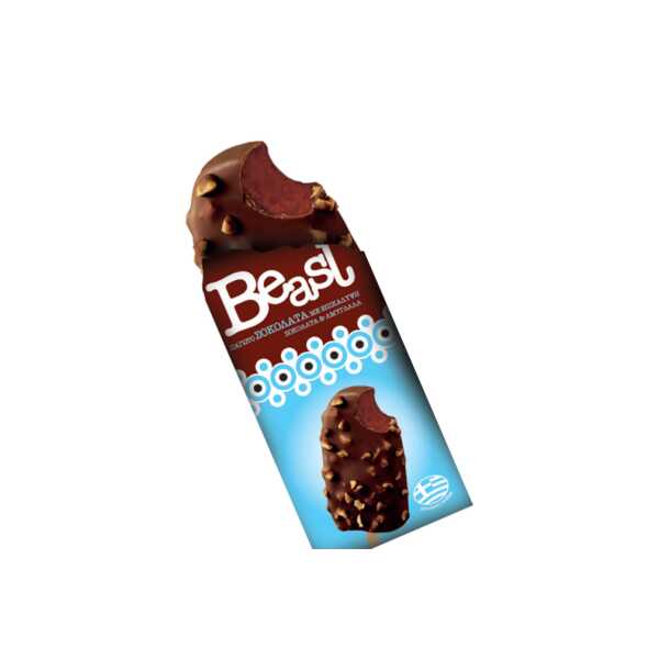 ΠΑΓΩΤΟ ΞΥΛΑΚΙ ΣΟΚΟΛΑΤΑ ΕΠΙΚ. ΣΟΚ.BEAST 85gr