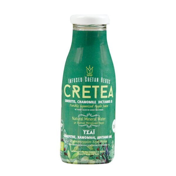 ΤΣΑΙ CRETEA ΧΑΜΟΜΗΛΙ ΔΙΚΤΑΜΟ ΣΙΔΕΡΙΤΗΣ ΜΗΛΟ 250ml