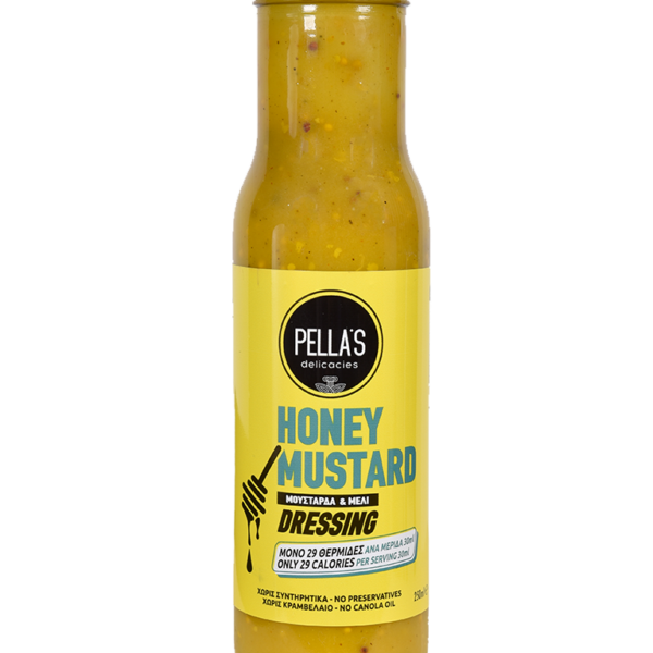 DRESSING ΜΟΥΣΤΑΡΔΑ ΜΕ ΜΕΛΙ PELLA'S 250gr