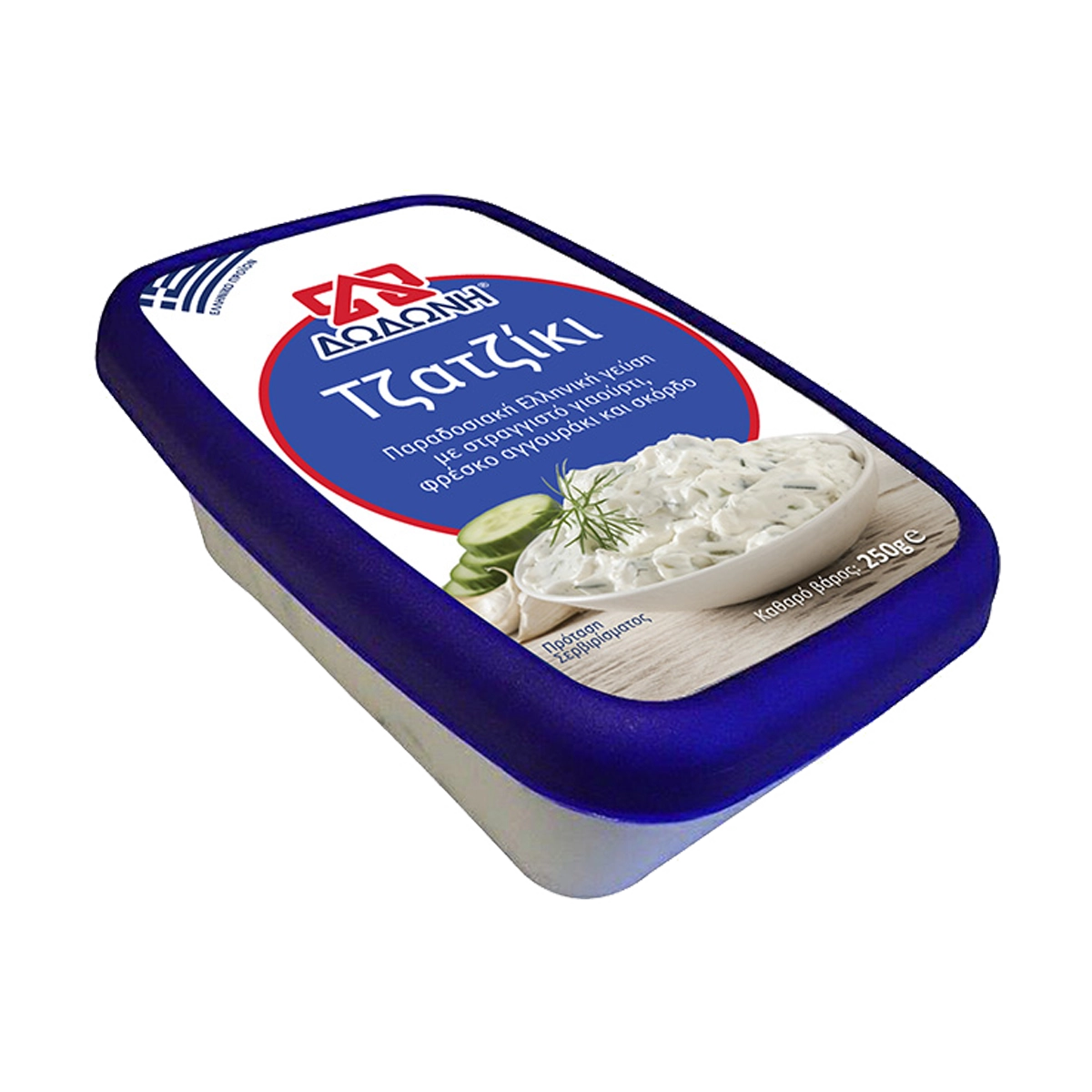 tzatziki ΤΖΑΤΖΙΚΙ ΔΩΔΩΝΗ 250gr - Image 1