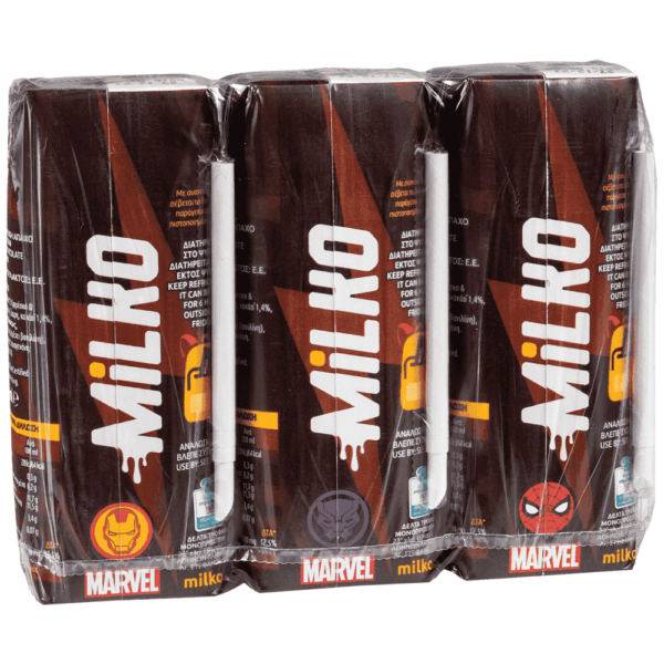 ΓΑΛΑ ΣΟΚΟΛΑΤΟΥΧΟ ΧΑΡΤΙΝΟ MILKO 3x250ml