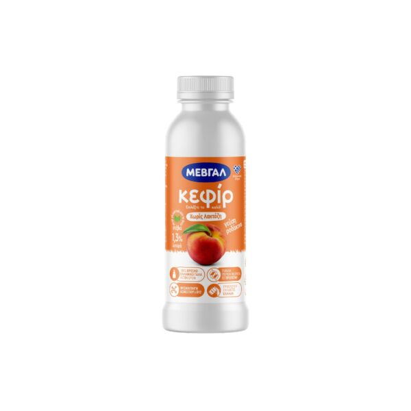 ΚΕΦΙΡ ΡΟΔΑΚΙΝΟ ΧΩΡΙΣ ΛΑΚΤΟΖΗ  ΜΕΒΓΑΛ 330ml